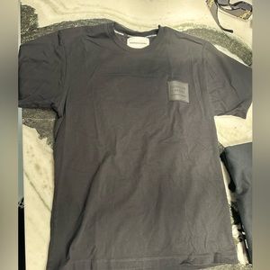 The Kooples X sport side logo black short sleeve T-shirt size small